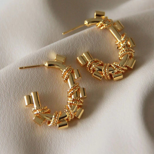 Geometric Metal Special Interest Earrings