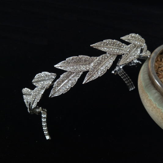 Baroque Leaves Alloy Headband