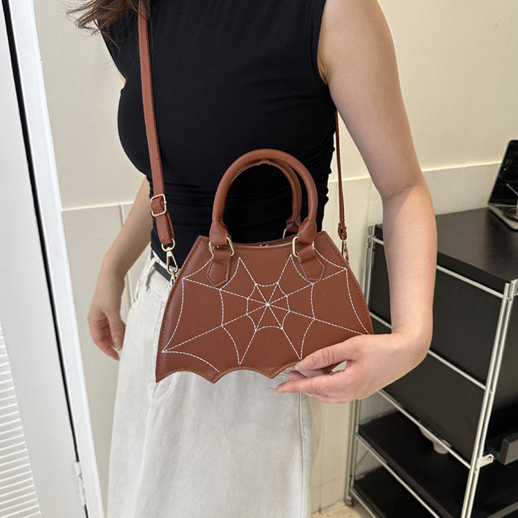 Halloween Spider Web Saddle Bag