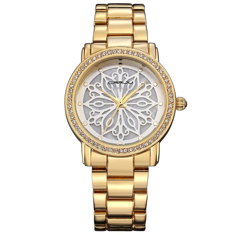 Steel Band Diamond Leisure Women’s watch