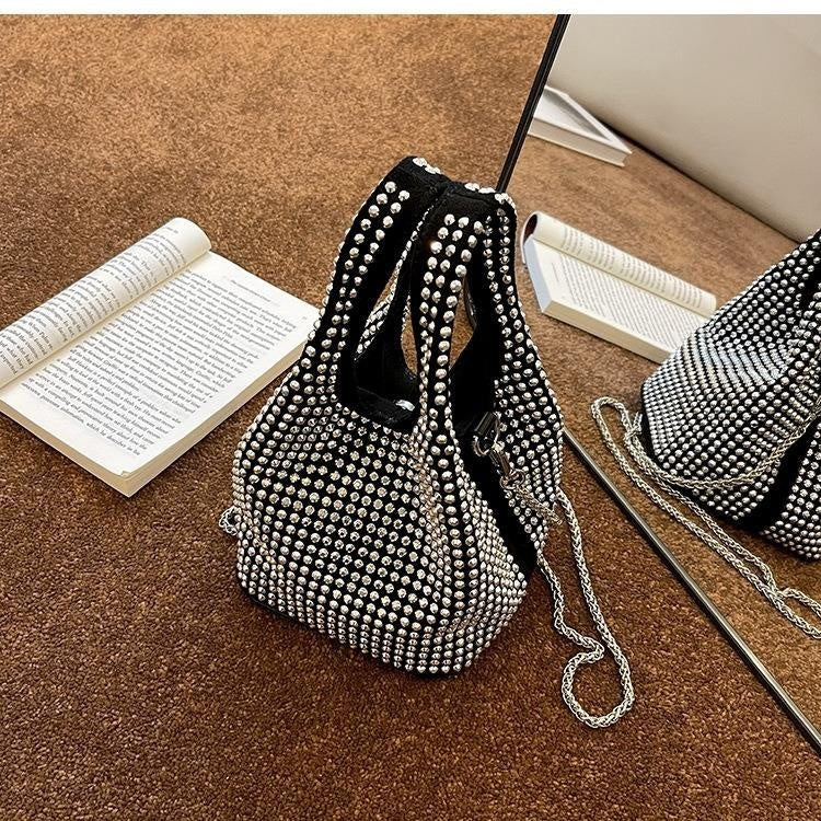 Full Diamond Women's Bucket Bag