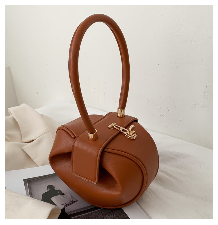 Face Small Round Ball Shaped Bag