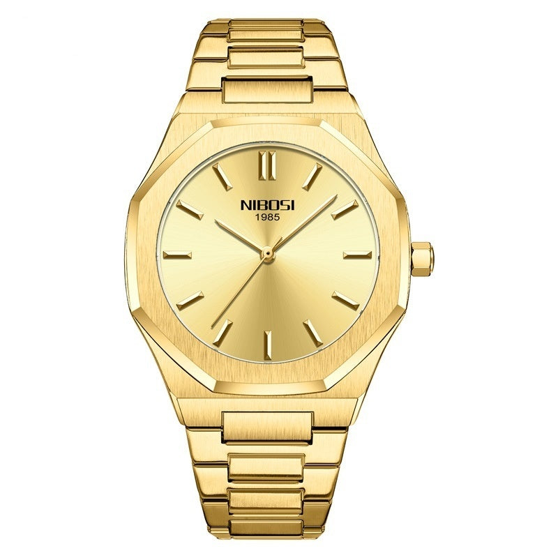 Simple Gold Men's Watch