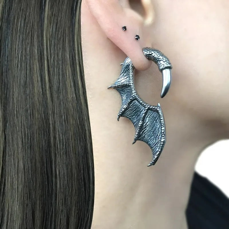 Devil Wings Simple Fashion Wings Earrings