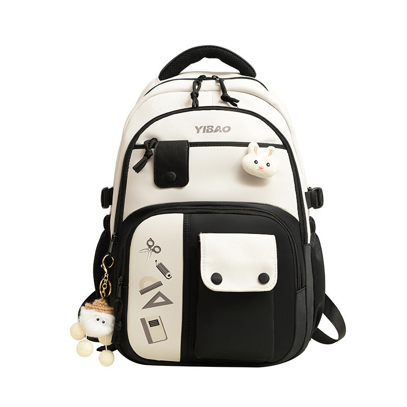 Fashion Color Contrast Backpack