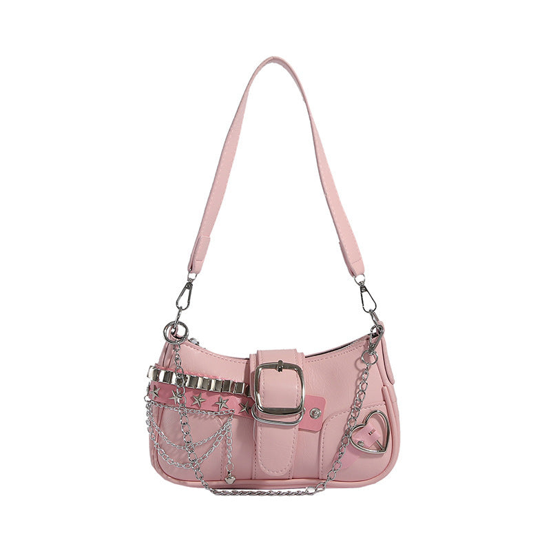 All-match Crossbody Belt Underarm Shoulder Bag