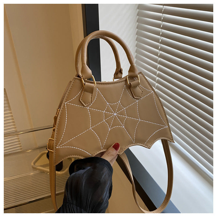 Halloween Spider Web Saddle Bag