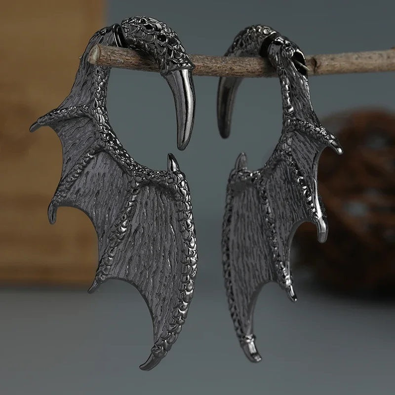 Devil Wings Simple Fashion Wings Earrings