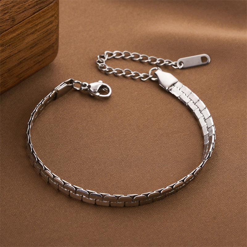 Cuban Titanium Steel Bracelet