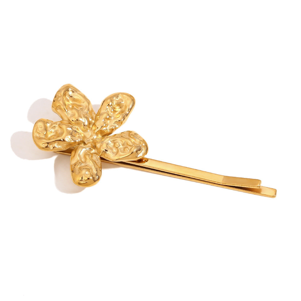 Flower Stainless Steel Hair Pin