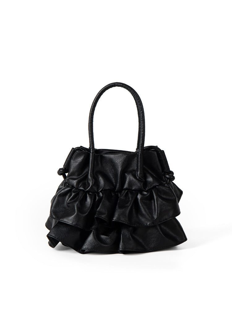 Women's Pleated Ruffled Handbag