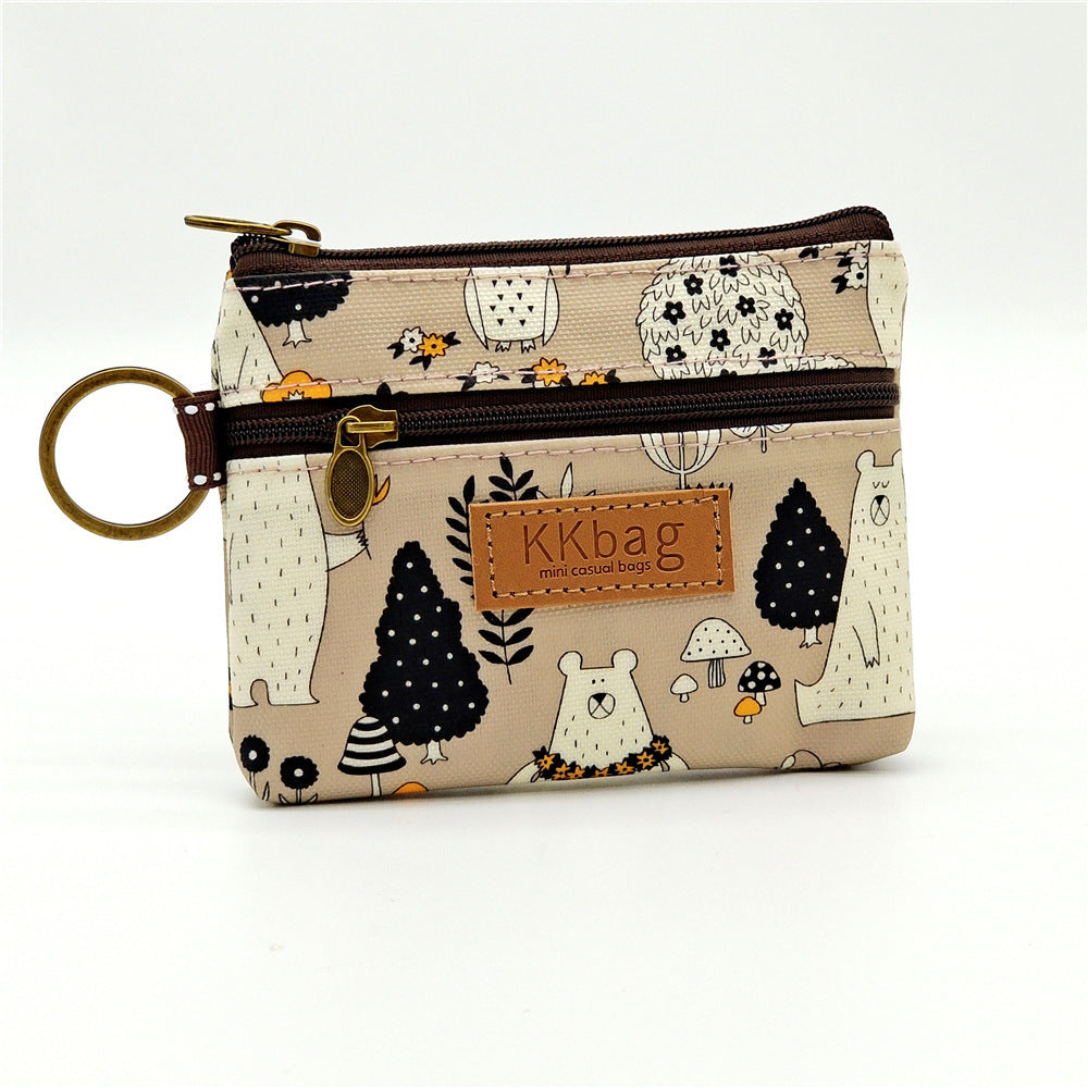 Printed Film Cartoon Change Purse