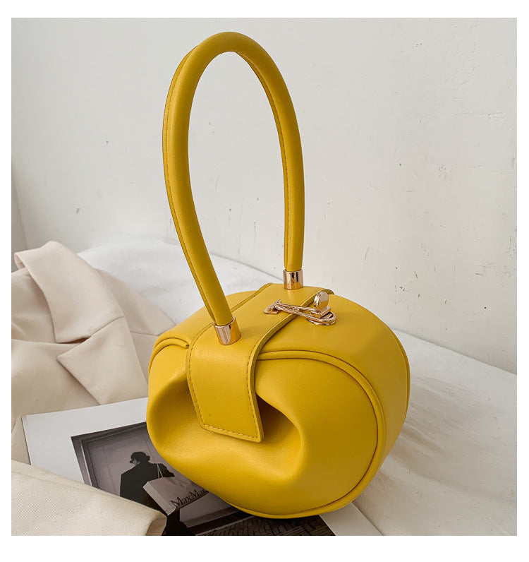 Face Small Round Ball Shaped Bag