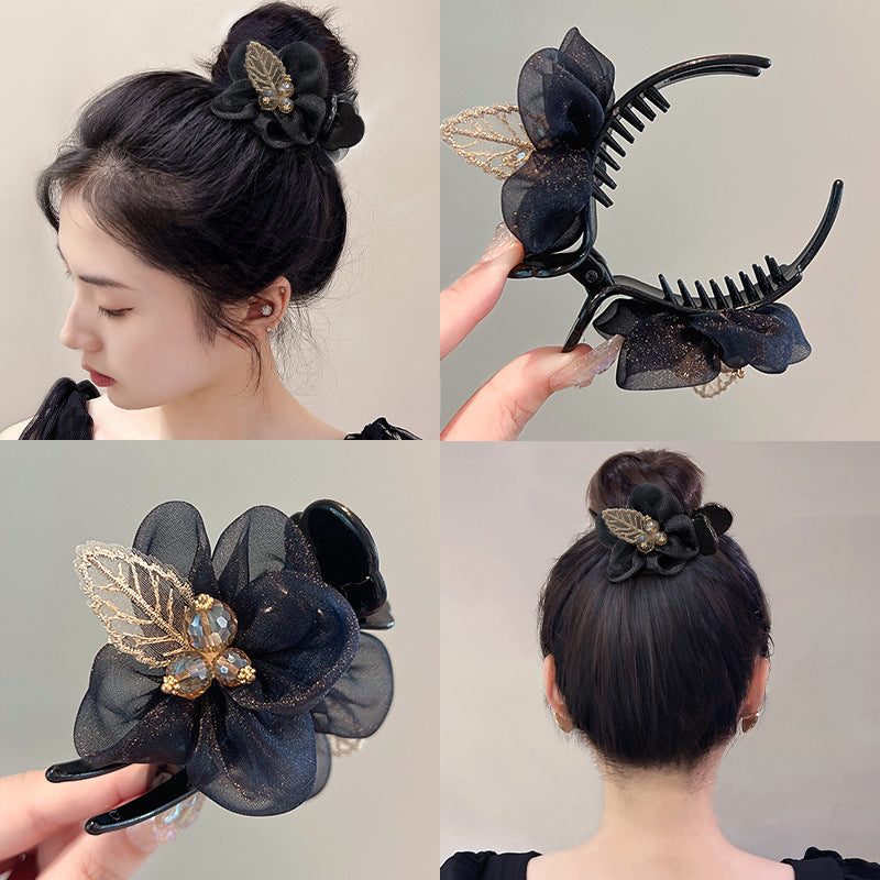 Bun Grabber Headdress Sense Barrettes Hair Clip