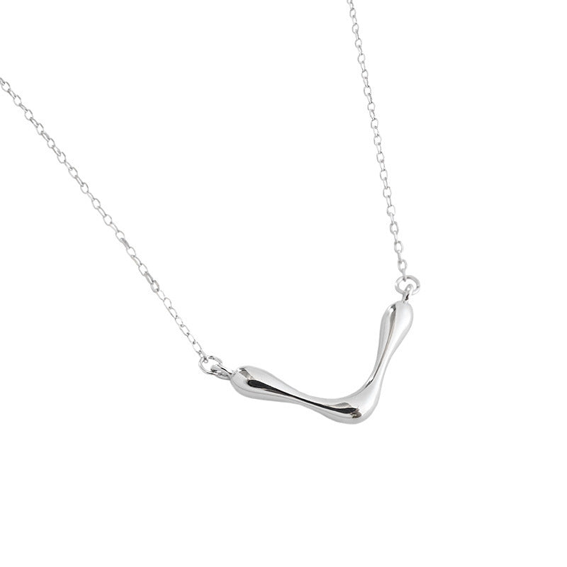 382 Korean Style S925 Sterling Silver Necklace