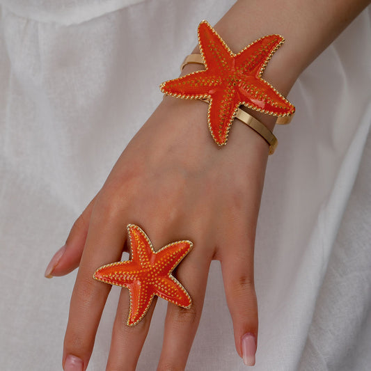 Ocean Wind Sea Star Bracelet