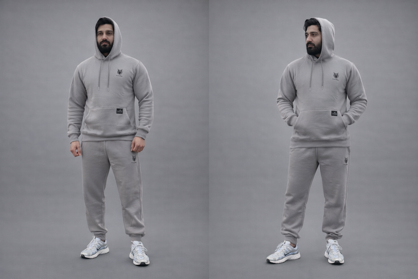 Markhor Premium Quality Men’s Tracksuit Fleece Grey Stylish