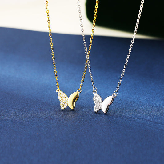 Butterfly Bowknot Clavicle Chain Necklace