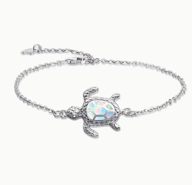 Hawaii Ocean Turtle Anklet