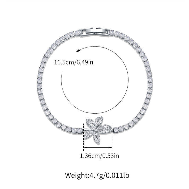 Simple Style Women's Jewelry Exquisite White K Color Bracelet