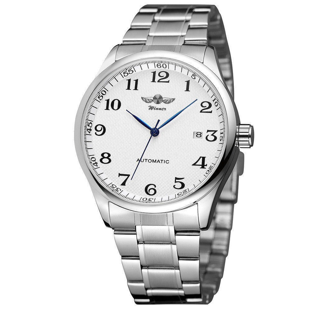 Simple Stainless Steel Men's Watch