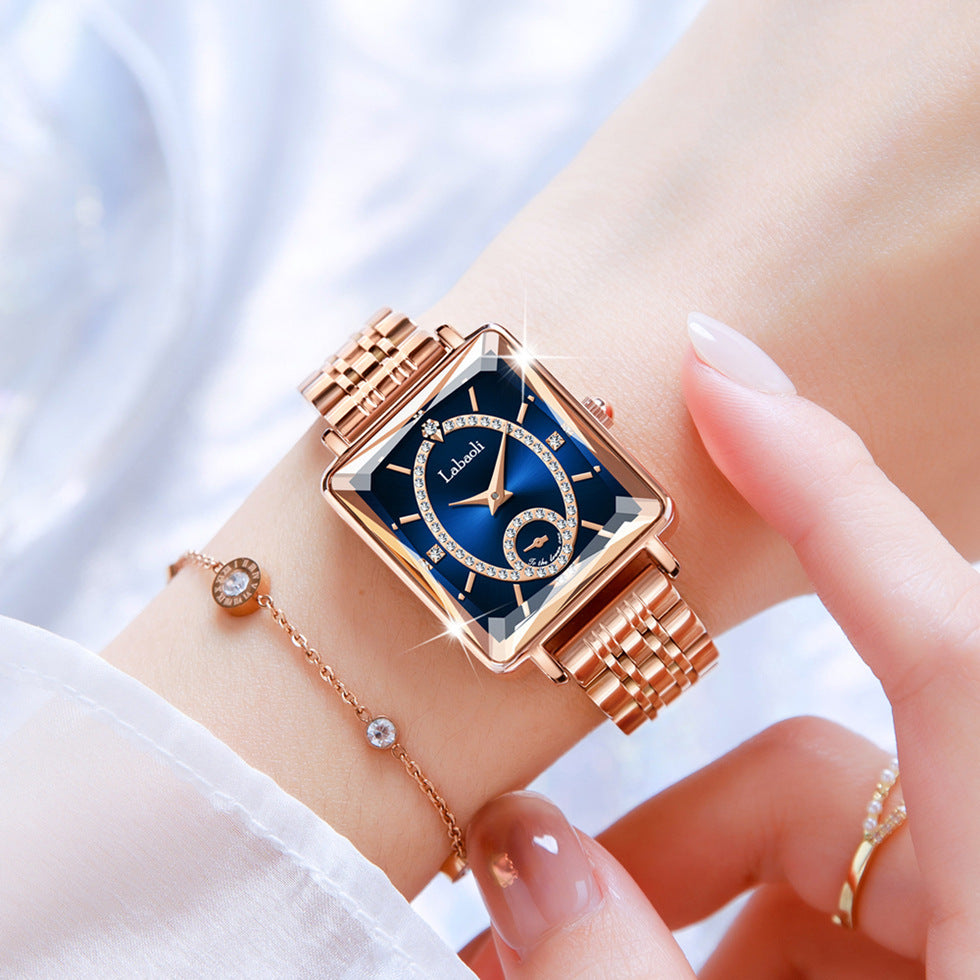 Light Luxury Temperament Square Quartz Women's Watch