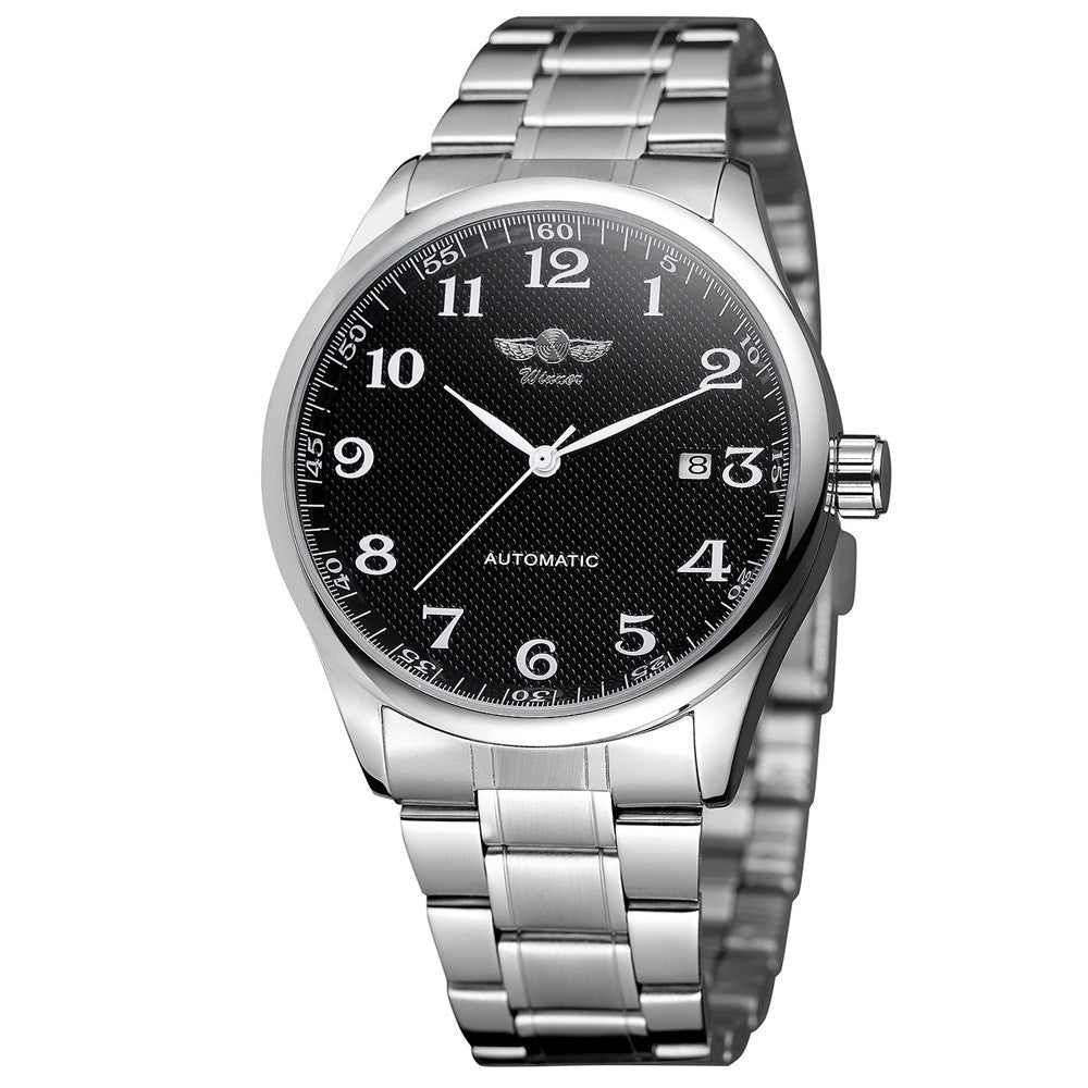 Simple Stainless Steel Men's Watch