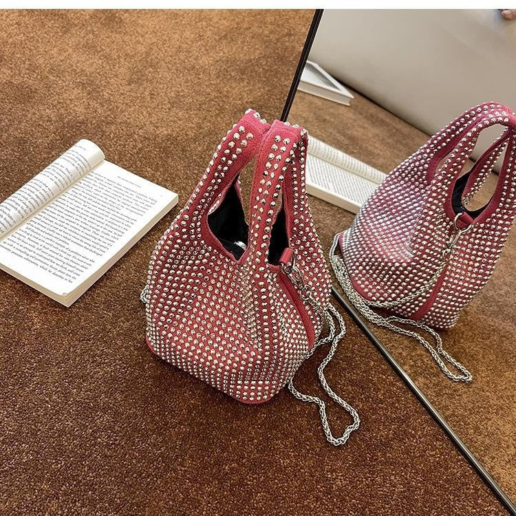 Full Diamond Women's Bucket Bag