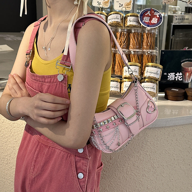 All-match Crossbody Belt Underarm Shoulder Bag