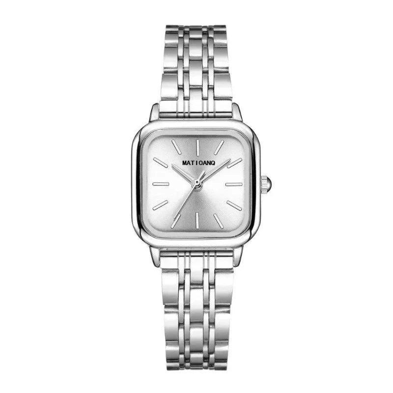 Simple Steel Belt Quartz Women's Watch