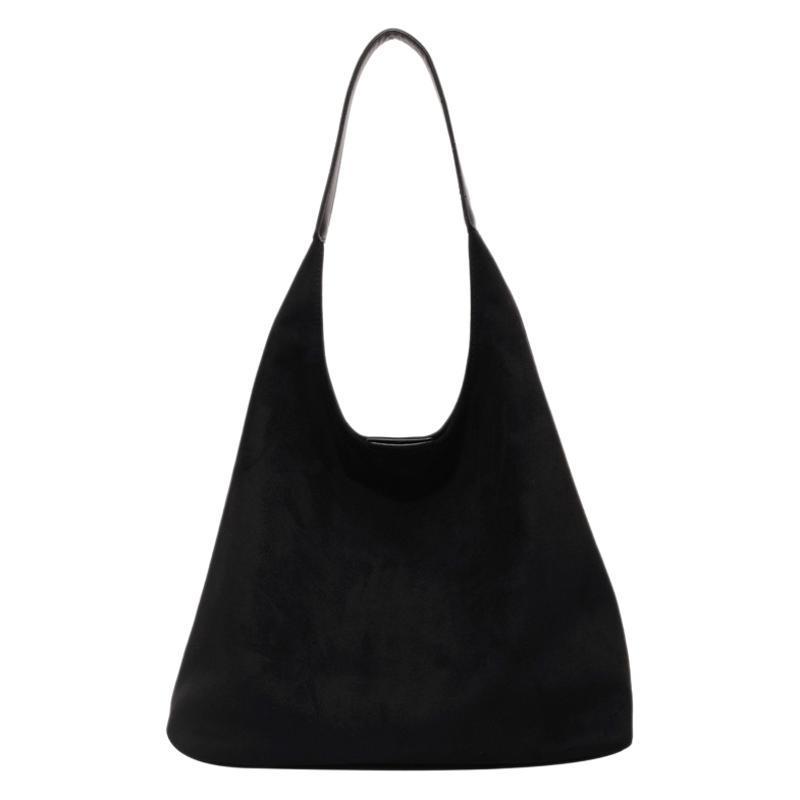 Suede One-shoulder Underarm Bag