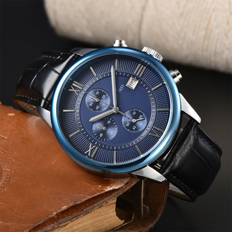 Mens's Quartz Casual Belt Watch