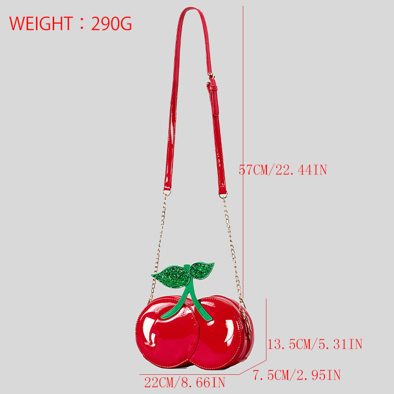 Creative Cherry Shape Shoulder Messenger Bag