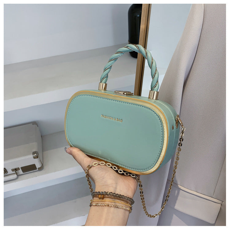 Fashion Simple Shoulder Candy Color Crossbody Bag