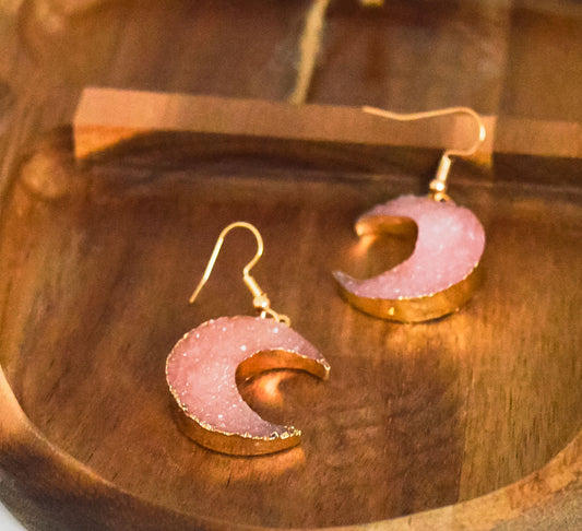 Moon Drop Earrings