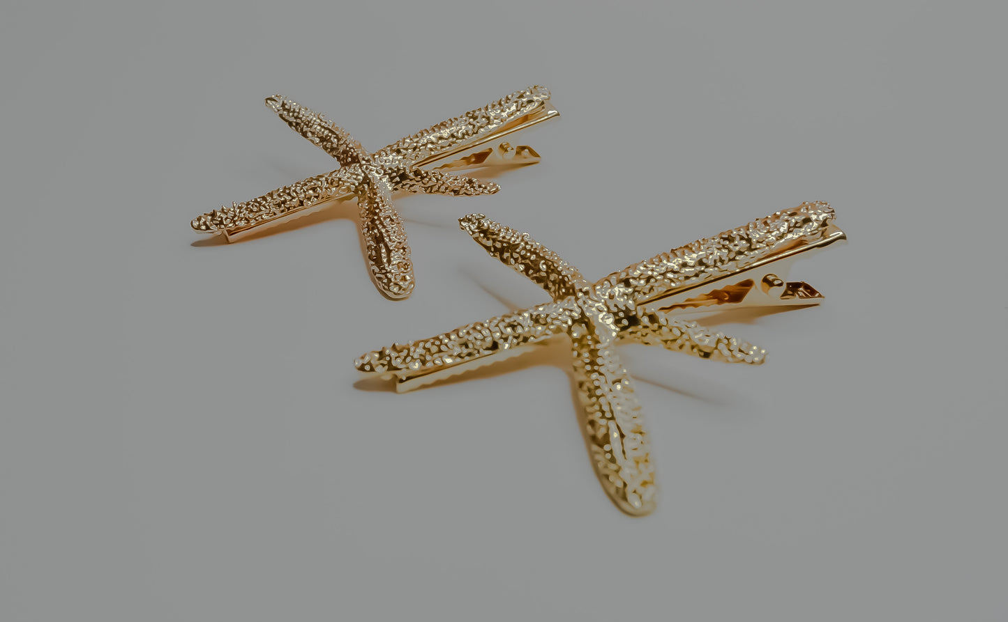 Starfish Alligator Hair Clip