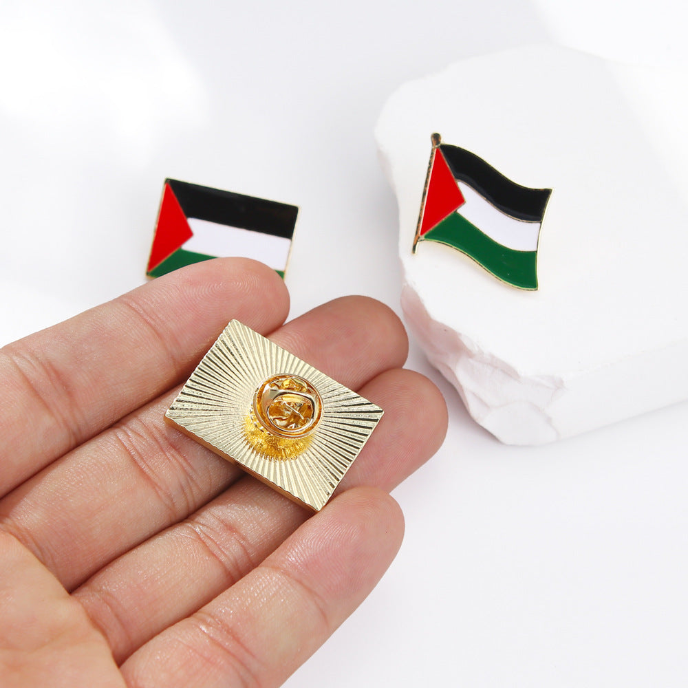 Free Palestine Brooch Pin