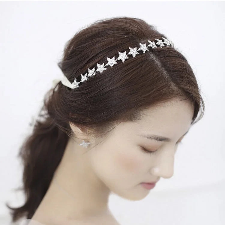 Handmade Crystal Star Hairband