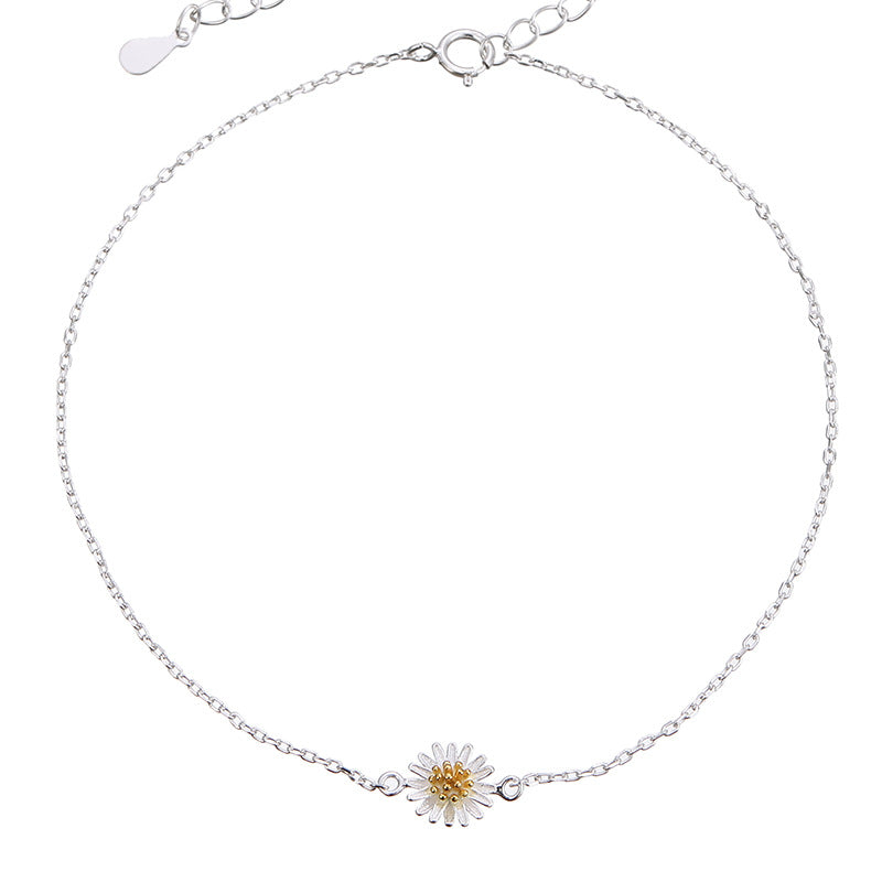 S925 Silver Mori Style Anklet