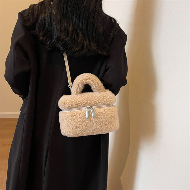 Lamb Wool Niche Plush Women's Bags