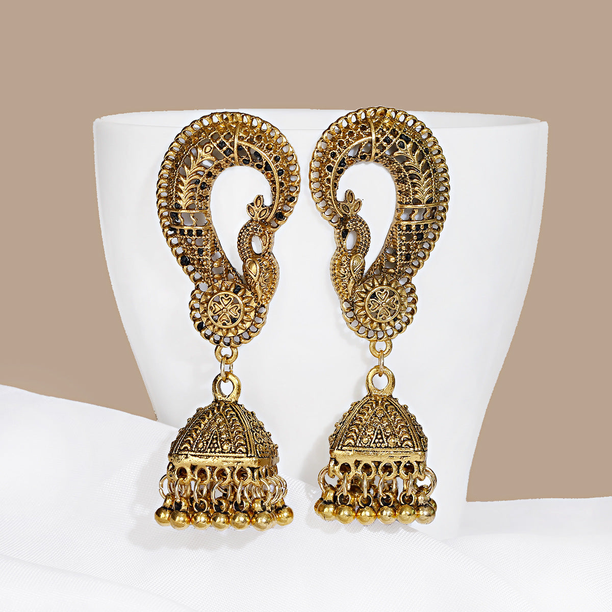 Bell Jhumka Earrings