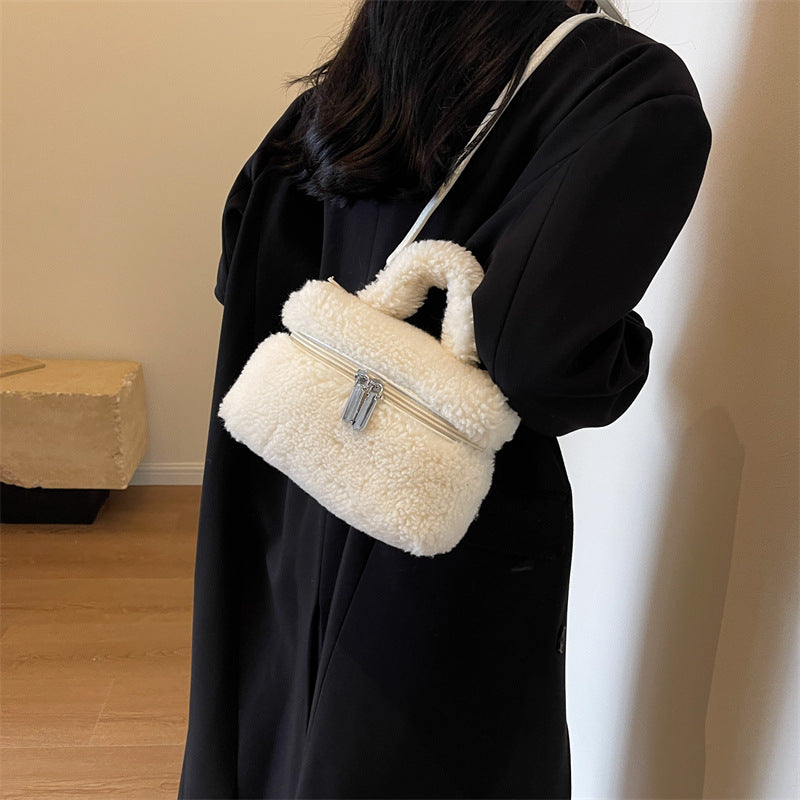 Lamb Wool Niche Plush Women's Bags