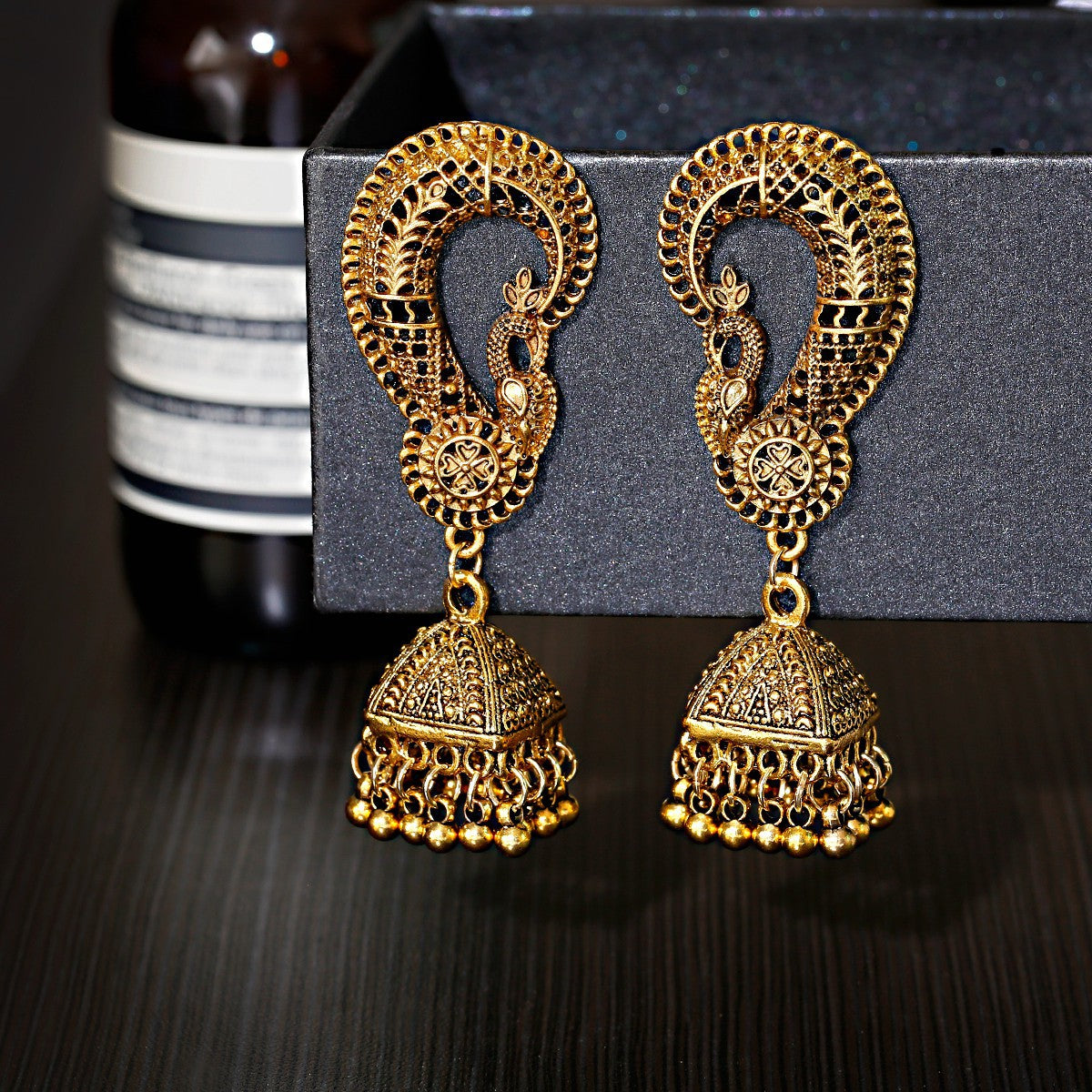 Bell Jhumka Earrings