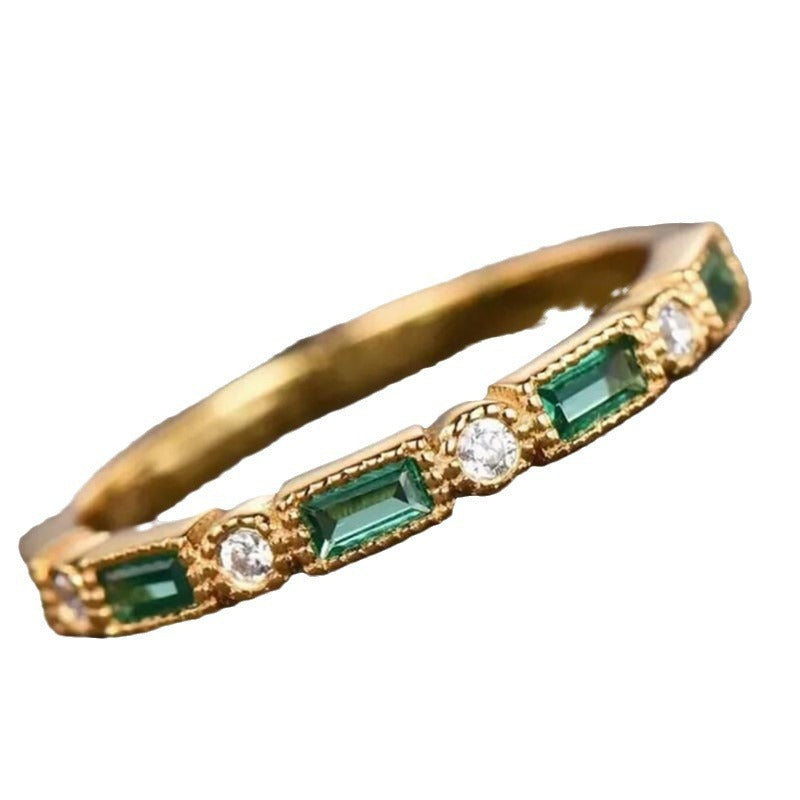 High-grade Emerald Ring