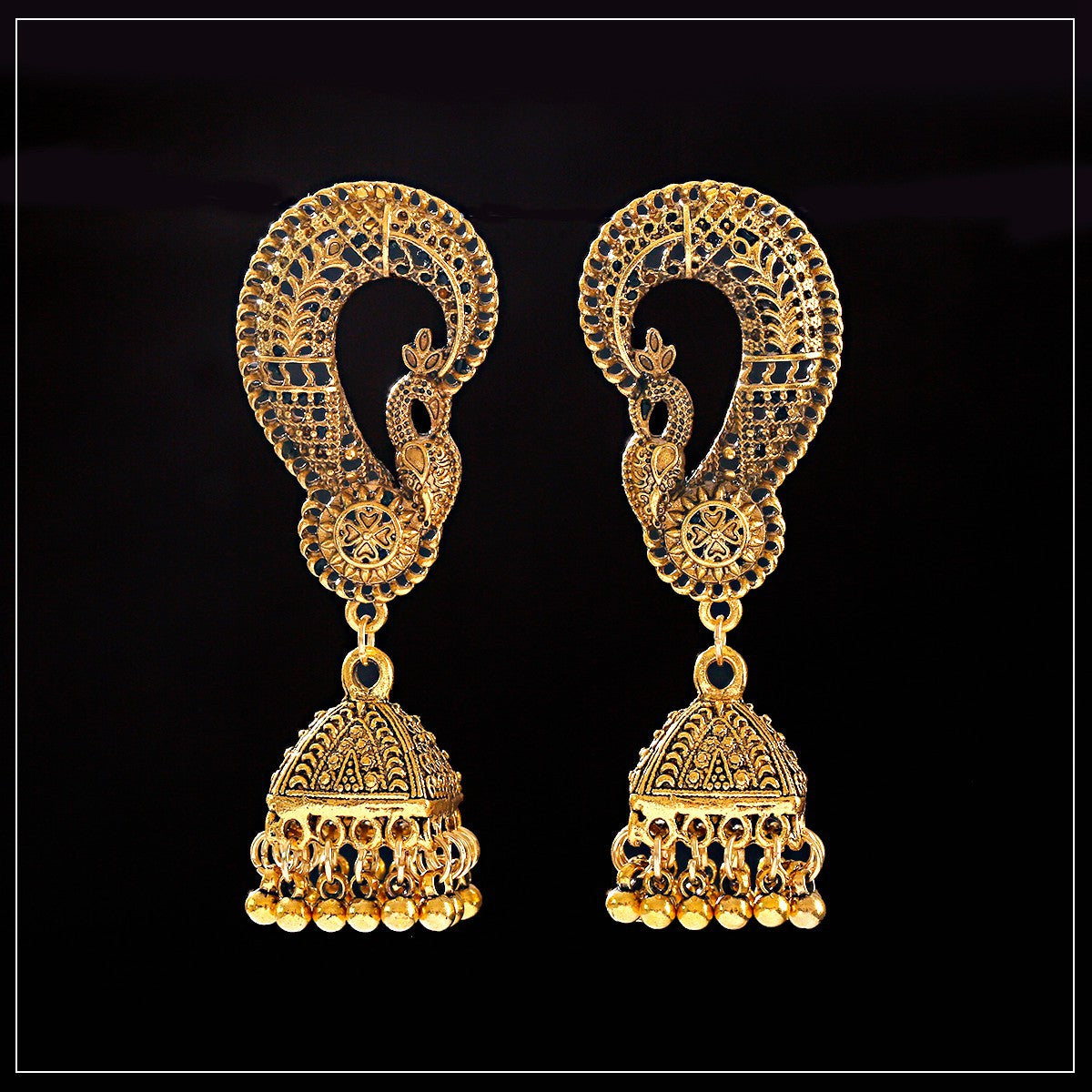 Bell Jhumka Earrings