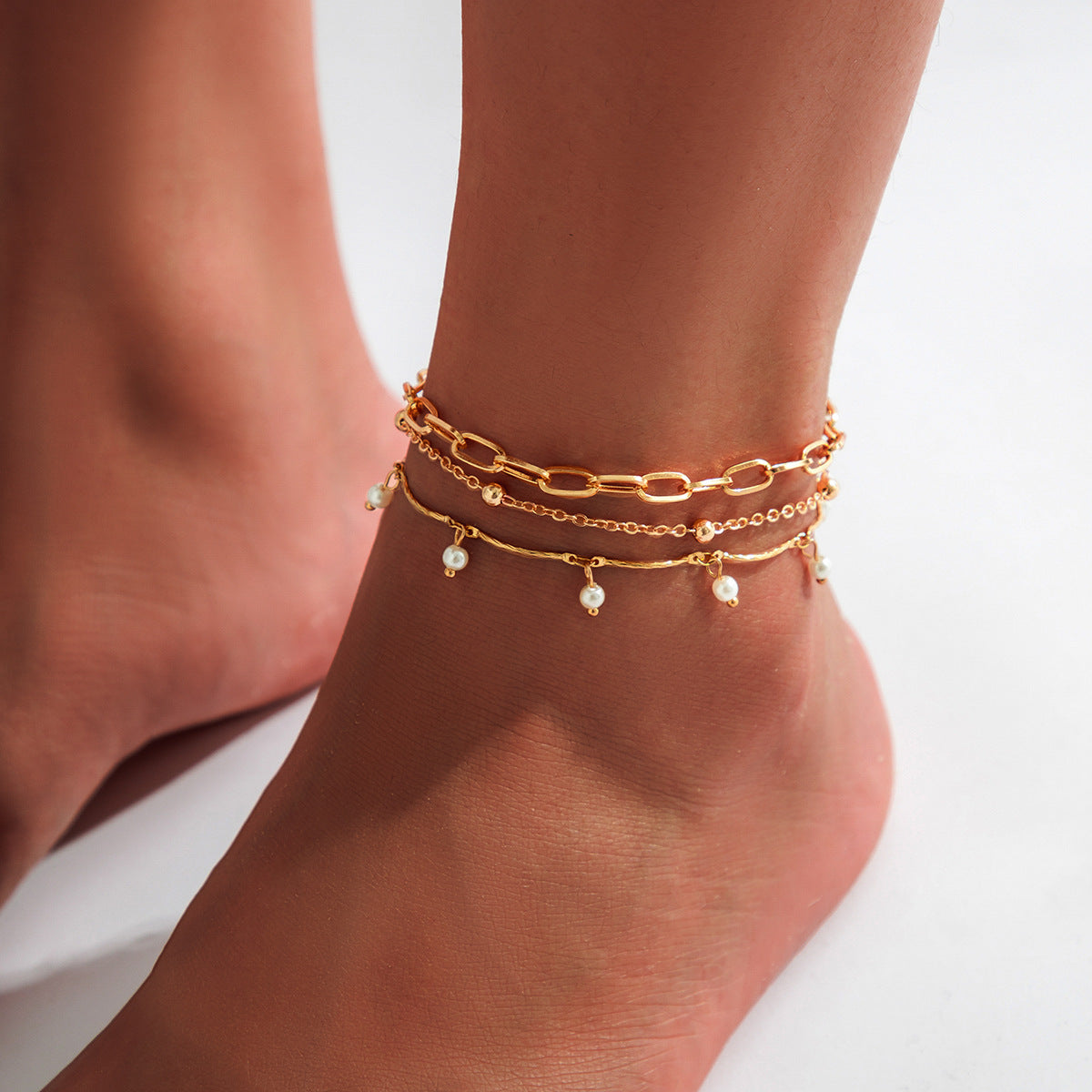 Beach Star Tassel Anklet