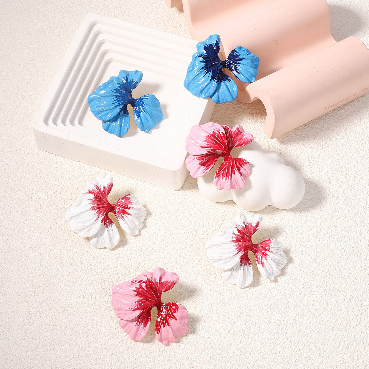 Flower Stud Earrings