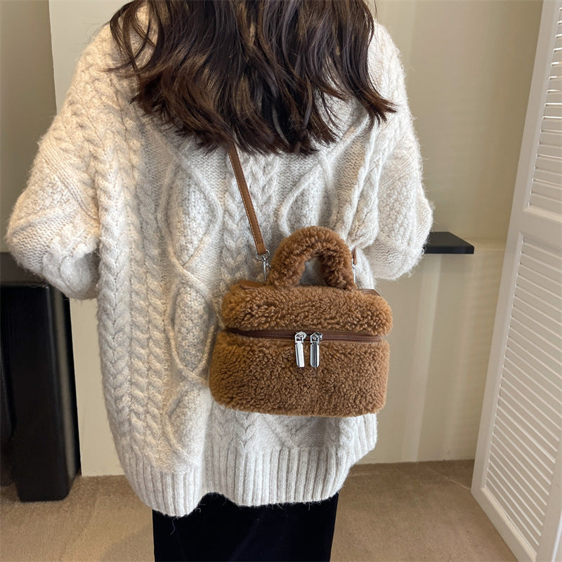 Lamb Wool Niche Plush Women's Bags