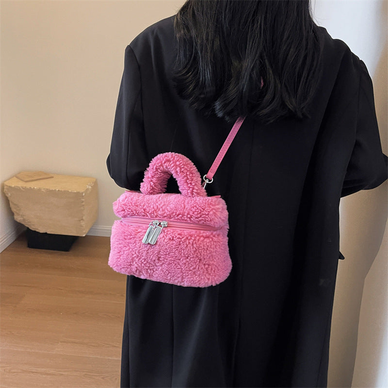 Lamb Wool Niche Plush Women's Bags