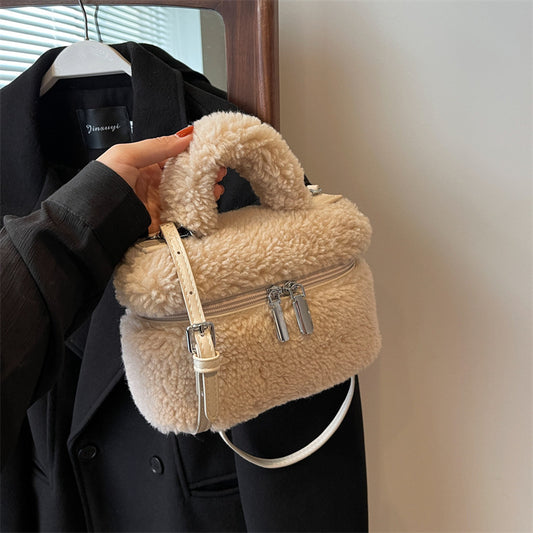 Lamb Wool Niche Plush Women's Bags